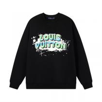 取り入れやすい定番コーデ LOUIS VUITTON 偽物 トレーナー 立体 ロゴ 柄 プリント ユニセックス ルイヴィトン