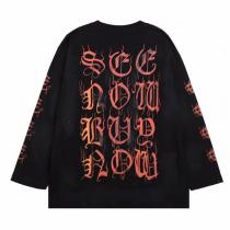 高品質 バレンシアガ スーパーコピー 長袖Ｔシャツ オーバーサイズ 純綿生地 サンスクリット BALENCIAGA 