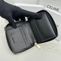 カジュアルなデザイン セリーヌ スーパー コピー 財布 TRIOMPHE CUIR シリーズ 子牛革 2色 ロゴ CELINE