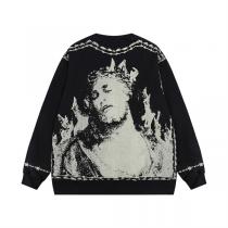 GIVENCHY 偽物 トレーナー イラスト ロゴ プリント 100%コットンダブルガーゼ ジバンシー
