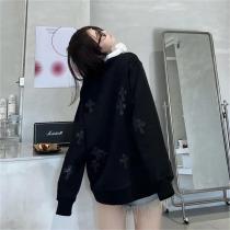 抜け感を演出 CHROME HEARTS コピー トレーナー クロス ワッペン 貼り付け ロゴ 純綿生地 ユニセックス