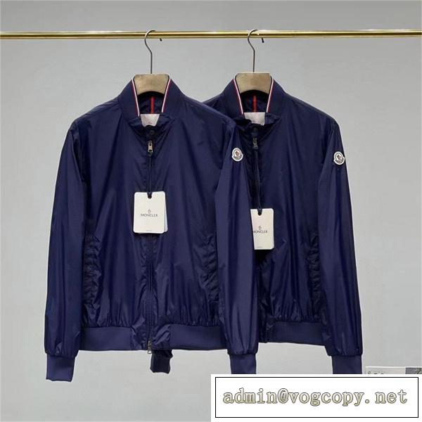 定番アイテムお勧め モンクレール コピー ジャケット ナイロン生地 軽量 カジュアル ロゴ MONCLER