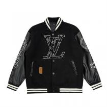秋冬のトレンド押さえ LOUIS VUITTON スーパーコピー ジャケット NBAｘルイヴィトン コラボ 刺繍 ロゴ ウール