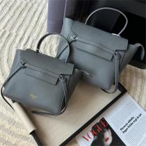 2026FW セリーヌ 偽物 ハンドバッグ NANO ナノ グレインド POUDRE カーフスキン 9色 CELINE 2つサイズ