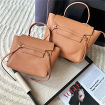 2026FW セリーヌ 偽物 ハンドバッグ NANO ナノ グレインド POUDRE カーフスキン 9色 CELINE 2つサイズ