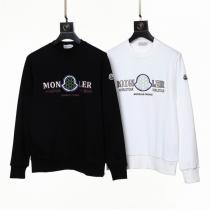 ふわっと柔らかい着心地 モンクレール コピー トレーナー グラデーションロゴ プリント ワッペン 男女兼用★MONCLER