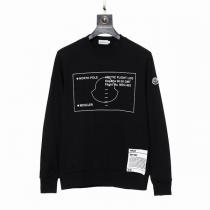 遊び心溢れる MONCLER コピー トレーナー 枠 ロゴ プリント カジュアル スウェット生地 モンクレール