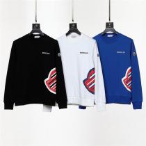 上品で洗練される MONCLER スーパーコピー トレーナー プリント ロゴ 暖かさ ワッペン 3色 モンクレール 