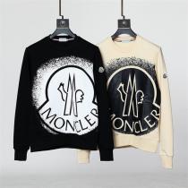 2026年秋冬セール MONCLER スーパーコピー トレーナー ロゴ プリント柄 印章 粒子ブラシ 綿 モンクレール