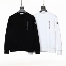 トレンドを問わず モンクレール コピー トレーナー ロゴ 刺繡 ミニマル カジュアル ユニセックス MONCLER