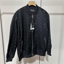 2026年秋冬シーズン ARMANI コピー ジャケット モノグラム ロゴ プリント アルマーニ 秋冬定番新品
