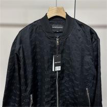 2026年秋冬シーズン ARMANI コピー ジャケット モノグラム ロゴ プリント アルマーニ 秋冬定番新品