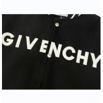 新登場秋冬コレクション GIVENCHY 偽物 ジャケット ロゴ ワッペン エンボス ライチ レザー 刺繡 ロゴ ジバンシー