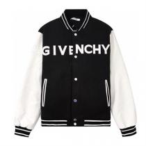 新登場秋冬コレクション GIVENCHY 偽物 ジャケット ロゴ ワッペン エンボス ライチ レザー 刺繡 ロゴ ジバンシー
