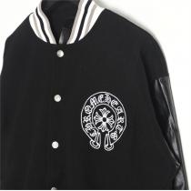 最高品質限定品☆CHROME HEARTS コピー ジャケット 定番モチーフ 刺繡 ウール生地 クロムハーツ