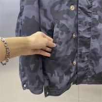 STONE ISLAND スーパーコピー ジャケット Supremeｘストーンアイランド 迷彩 ナイロン 刺繡ロゴ