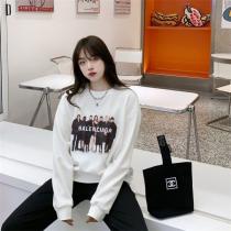 ★23/24定番商品★BALENCIAGAバレンシアガトレーナスーパーコピーお洒落丸ネックパーカー