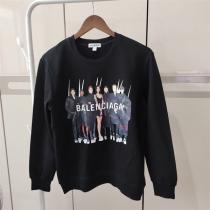 ★23/24定番商品★BALENCIAGAバレンシアガトレーナスーパーコピーお洒落丸ネックパーカー
