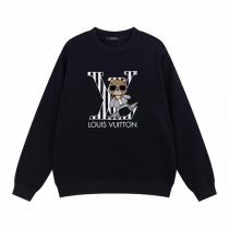 2026トレンド LOUIS VUITTON スーパーコピー トレーナー くま 熊 ロゴ プリント 可愛い ルイヴィトン