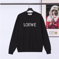 2026ファッション ロエベ コピー トレーナー 刺繡 文字 ロゴ 定番 LOEWE 純綿生地 ユニセックス