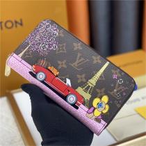 【M81630】LOUIS VUITTON コピー 長財布 Vivienne Holidays シリーズ ジッピー・ウォレット ルイヴィトン