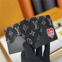 【M81020】LOUIS VUITTON コピー 2つ折り財布 SLENDER モノグラム Nigoコラボ デニム Drip ルイヴィトン