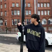 2026FW バレンシアガ スーパーコピー パーカー TAPE TYPE シリーズ 純綿生地 ユニセックス BALENCIAGA