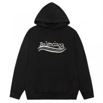 ★2026SS新作★ バレンシアガ コピー パーカー ロゴ プリント コットン ユニセックス BALENCIAGA