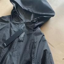 オシャレな秋冬コーデ ストーンアイランド 偽物 ジャケット アウトドア チェック柄 STONE ISLAND