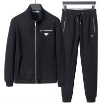 秋冬最新おすすめ PRADA スーパーコピー セットアップ プラダ 三角ロゴ ワッペン ポケット