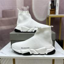 絶対的におしゃれ着こなし BALENCIAGA コピー ソックスニーカー ロゴ プリント ニット バレンシアガ 