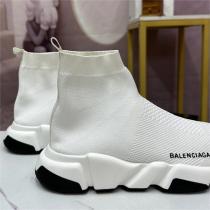 絶対的におしゃれ着こなし BALENCIAGA コピー ソックスニーカー ロゴ プリント ニット バレンシアガ 