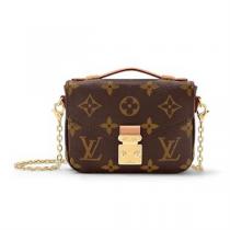 【M81267】LOUIS VUITTON スーパーコピー ハンドバッグ ミクロ・メティス 取り外しチェーン ルイヴィトン