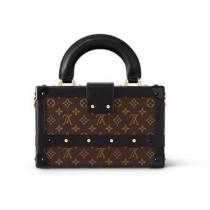 【M46755】LOUIS VUITTON 偽物 ハンドバッグ プティット・マル キャピタル レザー ストラップ ルイヴィトン