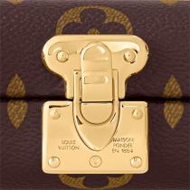 【M46758】ルイヴィトン スーパーコピー ハンドバッグ ヴァニティケース レザー メタル LOUIS VUITTON