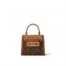 【M46751】LOUIS VUITTON スーパーコピー ハンドバッグ ドーフィーヌ カウハイド レザー キャピタル