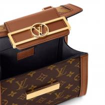 【M46751】LOUIS VUITTON スーパーコピー ハンドバッグ ドーフィーヌ カウハイド レザー キャピタル