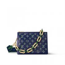 【M23505】ルイヴィトン スーパーコピー ハンドバッグ クッサン PM レザー サイン ロゴ LOUIS VUITTON