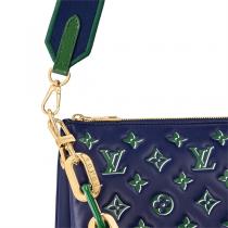 【M23505】ルイヴィトン スーパーコピー ハンドバッグ クッサン PM レザー サイン ロゴ LOUIS VUITTON