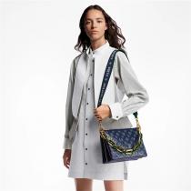 【M23505】ルイヴィトン スーパーコピー ハンドバッグ クッサン PM レザー サイン ロゴ LOUIS VUITTON