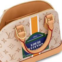 【M23502】LOUIS VUITTON スーパーコピー アルマ BB ベージュ アール･デコ風 ルイヴィトン レザー