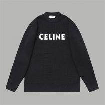セレブ愛用23/24トレンド最新セリーヌ激安通販CELINEセーター コピーオシャレ可愛いグリーン色