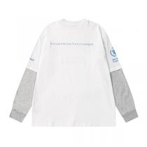 バレンシアガ スーパーコピー 長袖Ｔシャツ パネルデザイン 純綿生地 オーバーサイズ ユニセックス BALENCIAGA