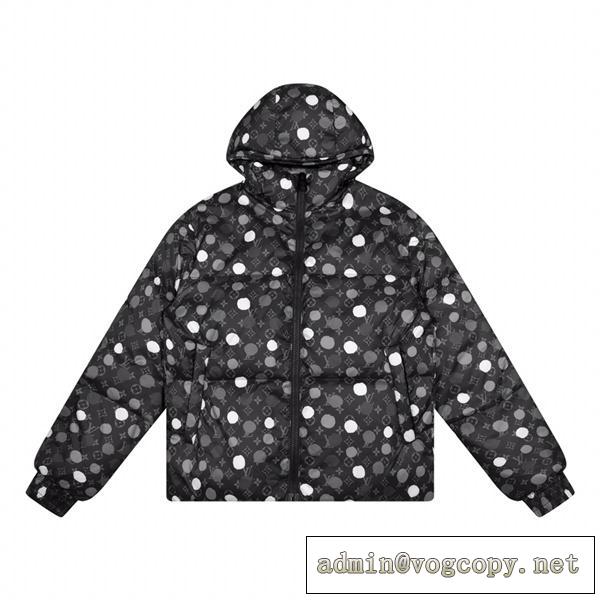 LOUIS VUITTONx Yayoi Kusamaコラボダウンジャケットルイヴィトンダウンスーパーコピー激安100％品質保証