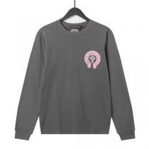 新しいカラー展開 CHROME HEARTS コピー トレーナー  アメカジ スウェット生地 ファッション 男女兼用