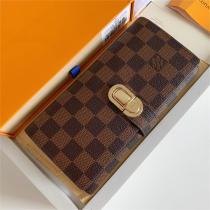 【M58288】ルイヴィトン コピー 長財布 Curieuse ダミエ ロゴ がま口 レディース LOUIS VUITTON
