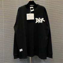 2026年高品質 ディオール コピー 長袖Ｔシャツ タオル ロゴ 純綿生地 ユニセックス ミニマル風 DIOR