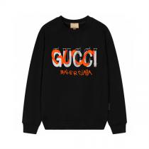 GUCC1 コピー トレーナー GUCC1ｘバレンシアガ ロゴ 刺繡 プリント オーバーサイズ 男女兼用 