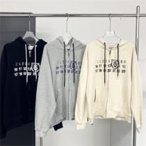 Maison Margiela コピー ジャケット MM6 ロゴ 数字 プリント ポケット 3色 ユニセックス メゾン マルジェラ