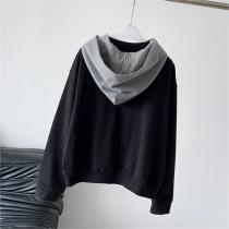 今手に入れたい★★ メゾン マルジェラ コピー パーカー パネルデザイン プリント ロゴ 綿 Maison Margiela